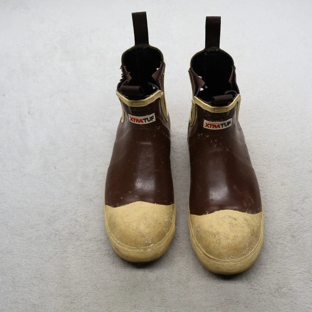 Xtratuf Men 8 Rain Boots Brown Legacy Series 6